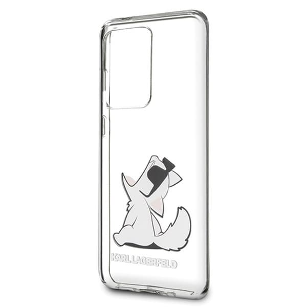 Karl Lagerfeld Choupette hauskat aurinkolasit - Samsung Galaxy S20 Ultra Case (läpinäkyvä)