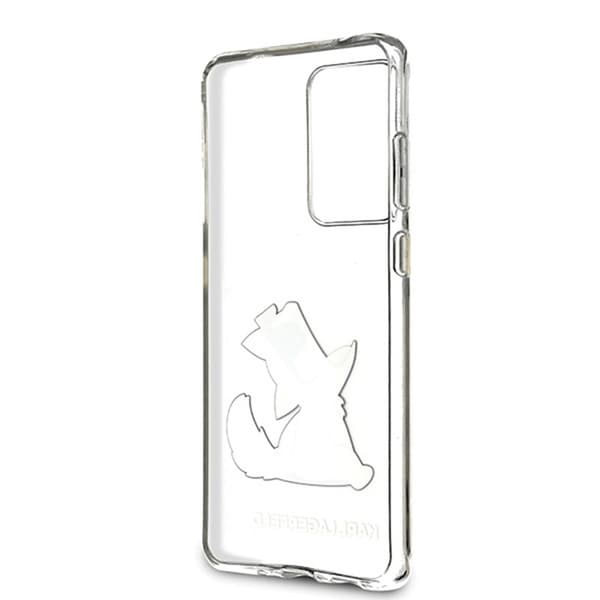 Karl Lagerfeld Choupette hauskat aurinkolasit - Samsung Galaxy S20 Ultra Case (läpinäkyvä)