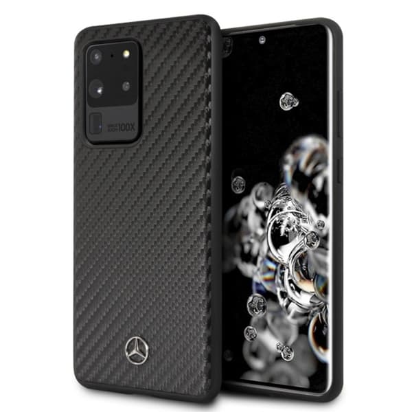 Mercedes Dynamic Hard Case - Samsung Galaxy S20 Ultra Case (musta)