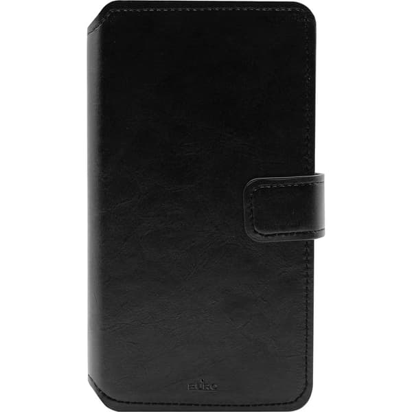 PURO Universal Wallet 360° - Yleiskäyttöinen pyörivä kotelo korttipaikalla, koko XL (musta)