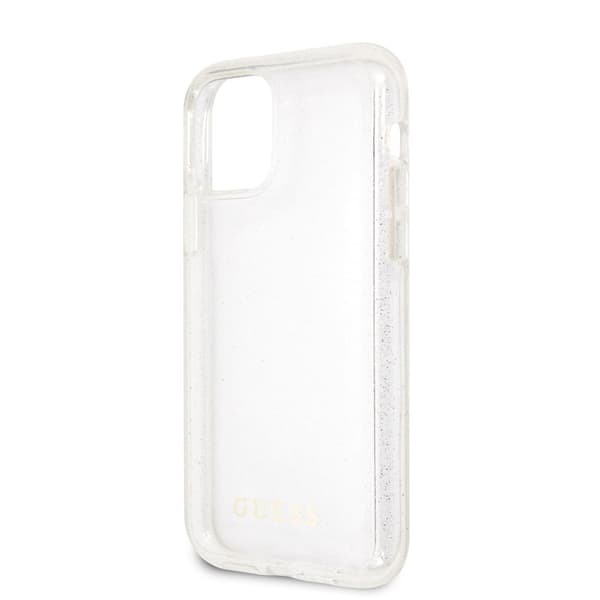 Guess Glitter Case - iPhone 11 Pro Max -kotelo (hopea)