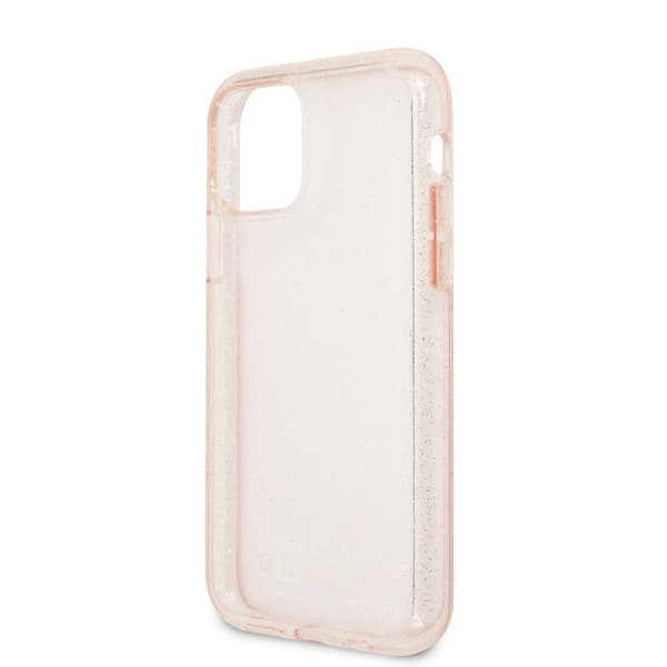 Guess Glitter Cover - iPhone 11 Pro Cover (Pink)