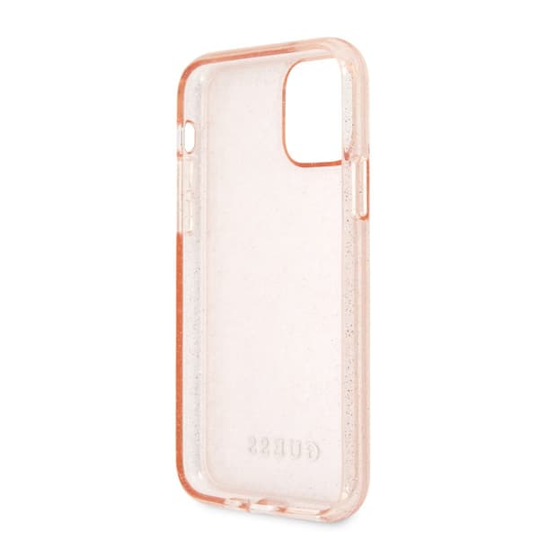 Guess Glitter Cover - iPhone 11 Pro Cover (Pink)