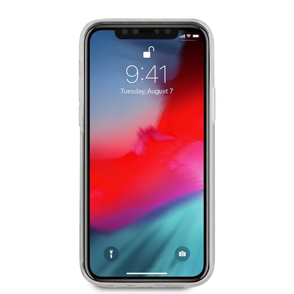 Guess Triangle-logo - iPhone 12 / iPhone 12 Pro-cover (sort)