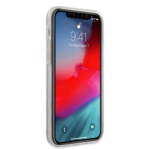 Guess Triangle-logo - iPhone 12 / iPhone 12 Pro-cover (sort)