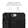 Miniatyrbillede 10 af 10: Spigen Liquid Air - Cover til iPhone SE 2022 / SE 2020 / 8 / 7 (sort)
