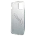 Miniatyrbild 7 av 8: Guess Glitter Gradient Script - iPhone 12 / iPhone 12 Pro-fodral (blå)