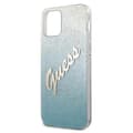 Miniatyrbild 6 av 8: Guess Glitter Gradient Script - iPhone 12 minifodral (blått)