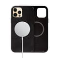 Pikkukuva 1 / 8: Crong Essential Cover Magnetic - iPhone 12 Pro Max MagSafe nahkakotelo (musta)