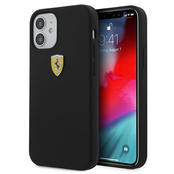 Ferrari On Track Silikone – iPhone 12 mini cover (sort)