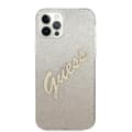 Miniatyrbild 3 av 8: Guess Glitter Gradient Script - iPhone 12 / iPhone 12 Pro Fodral (guld)