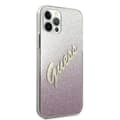 Miniatyrbillede 4 af 8: Guess Glitter Gradient Script - iPhone 12 Pro Max etui (Pink)