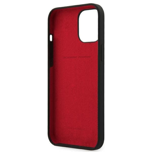 Ferrari On Track Silicone – iPhone 12 Pro Max -kotelo (musta)