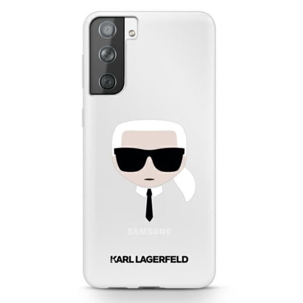 Karl Lagerfeld Head - Samsung Galaxy S21+ skal (transparent)