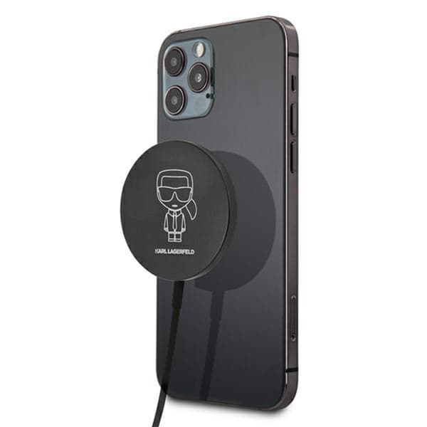 Karl Lagerfeld Outline Magnetic Charger Base – Magsafe 15W induktiv oplader