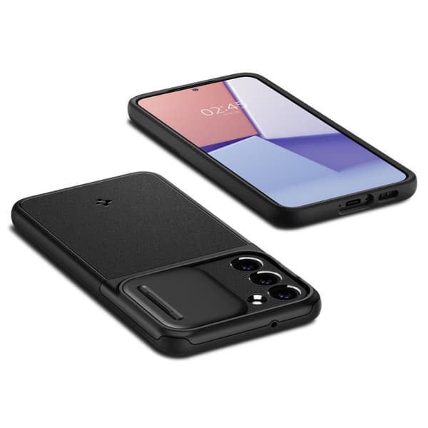 Spigen Optik Armor - Etui til Samsung Galaxy S23 (sort)