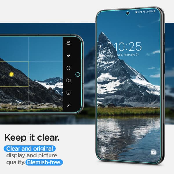 Spigen Neo Flex - Beskyttelsesfilm 2 stk til Samsung Galaxy S23 (gennemsigtig)