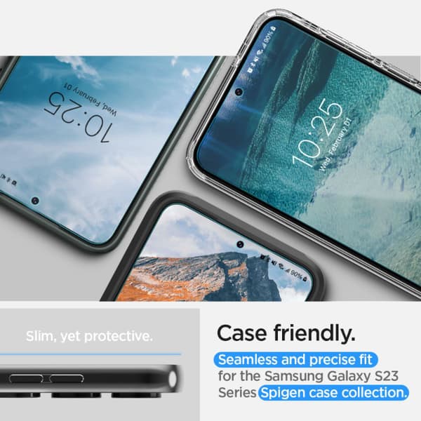 Spigen Neo Flex - Beskyttelsesfilm 2 stk til Samsung Galaxy S23 (gennemsigtig)