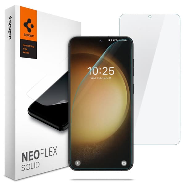 Spigen Neo Flex - Beskyttelsesfilm 2 stk til Samsung Galaxy S23 (gennemsigtig)