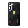 Miniatyrbild 3 av 8: Ferrari Carbon Contrast Edges - Samsung Galaxy S23+ skal (svart)