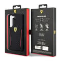 Miniatyrbild 8 av 8: Ferrari Carbon Contrast Edges - Samsung Galaxy S23+ skal (svart)