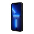 Miniatyrbillede 5 af 7: BMW Leather Blue Dots - iPhone 14 Pro etui (sort)