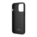 Miniatyrbillede 7 af 7: BMW Leather Blue Dots - iPhone 14 Pro etui (sort)