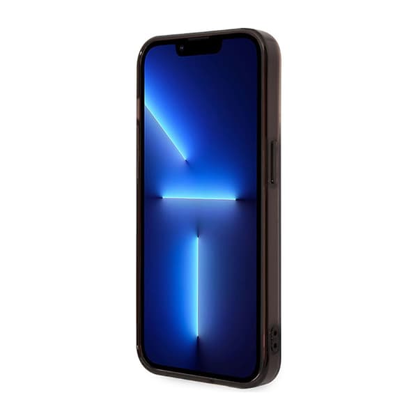 BMW Tricolor Stripe - iPhone 14 Pro Max -kotelo (musta)