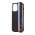 Pikkukuva 6 / 8: BMW Tricolor Stripe - iPhone 14 Pro Max -kotelo (musta)