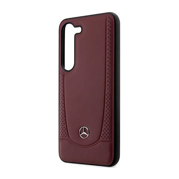 Mercedes Leather Urban Line - Samsung Galaxy S23+ -kuori (punainen)