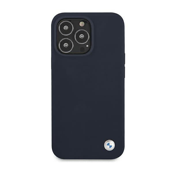 BMW Silikone Signature Logo - iPhone 13 Pro Max etui (marineblå)