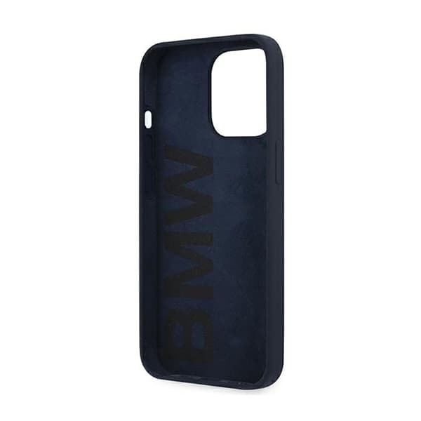 BMW Silikone Signature Logo - iPhone 13 Pro Max etui (marineblå)