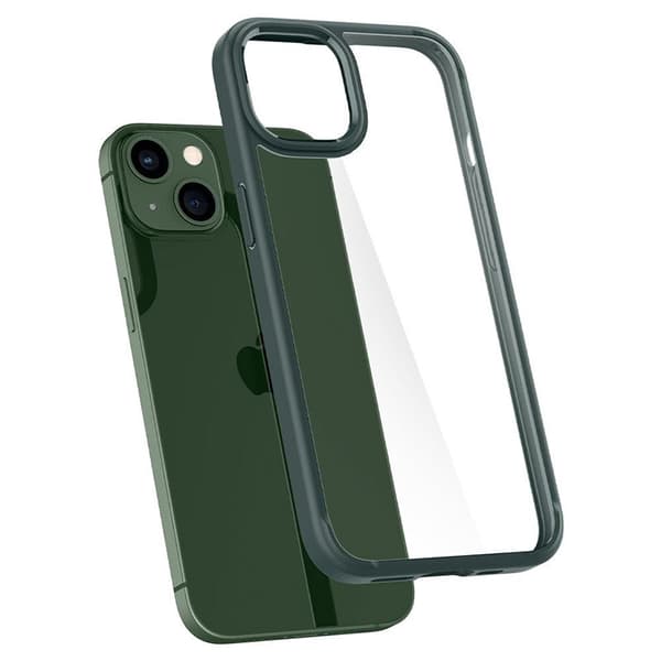 Spigen Ultra Hybrid - iPhone 13 cover (grøn)