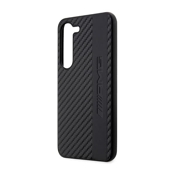 AMG Carbon Stripe & Præget - Samsung Galaxy S23+ etui (sort)