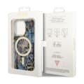Miniatyrbillede 8 af 8: Guess Leopard MagSafe - iPhone 14 Pro-cover (blå)
