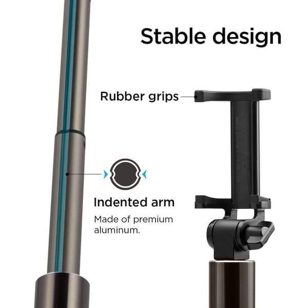 Spigen S530W - Selfie stick holder (sort)