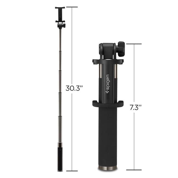 Spigen S530W - Selfie stick holder (sort)