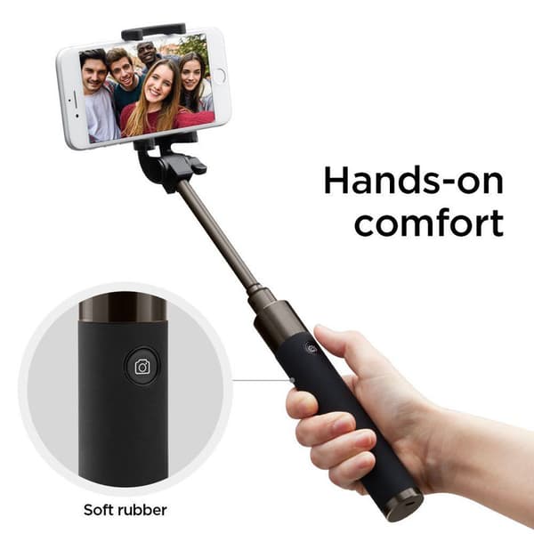Spigen S530W - Selfie stick holder (sort)