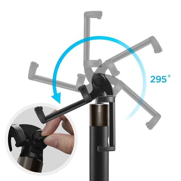 Spigen S530W - Selfie stick holder (sort)