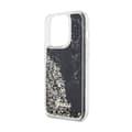 Miniatyrbillede 6 af 8: Guess Liquid Glitter Marble - iPhone 14 Pro etui (sort)