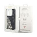 Miniatyrbillede 8 af 8: Guess Liquid Glitter Marble - iPhone 14 Pro etui (sort)