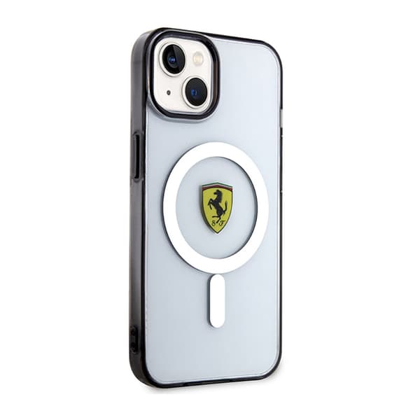 Ferrari Outline Magsafe - iPhone 14 Plus etui (gennemsigtig)