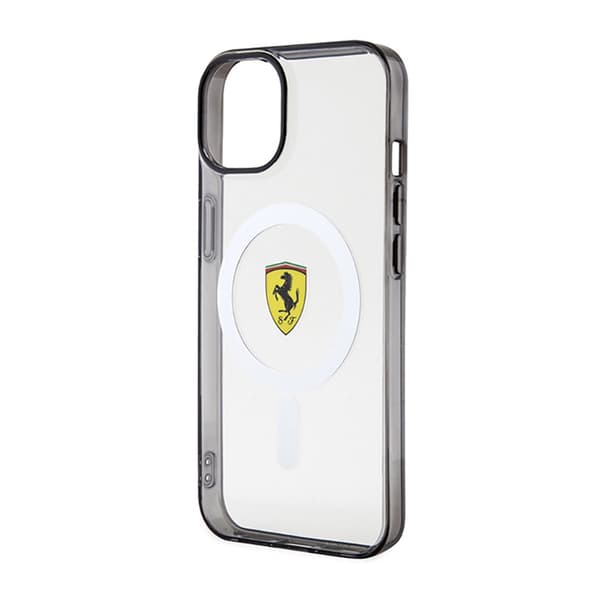 Ferrari Outline Magsafe - iPhone 14 Plus etui (gennemsigtig)