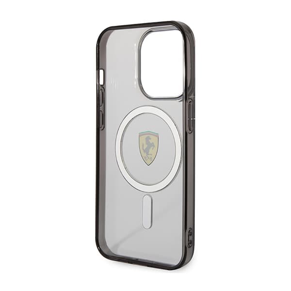Ferrari Outline Magsafe - iPhone 14 Pro-cover (gennemsigtig)