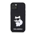 Miniatyrbild 3 av 8: Karl Lagerfeld 3D gummi NFT Choupette - iPhone 14 fodral (svart)