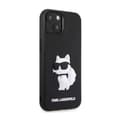Miniatyrbild 4 av 8: Karl Lagerfeld 3D gummi NFT Choupette - iPhone 14 fodral (svart)