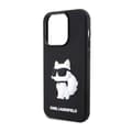 Pikkukuva 6 / 8: Karl Lagerfeld 3D Rubber NFT Choupette - iPhone 14 Pro Max -kotelo (musta)