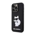 Pikkukuva 2 / 8: Karl Lagerfeld 3D Rubber NFT Choupette - iPhone 14 Pro Max -kotelo (musta)