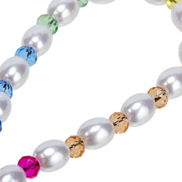 Case-Mate universaali helmillä varustettu puhelinrannekoru - helmillä varustettu puhelinranne (Jelly Bean Pearl)