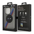 Miniatyrbild 8 av 8: BMW Tricolor Stripes MagSafe - iPhone 14 Pro Max-fodral (grå)